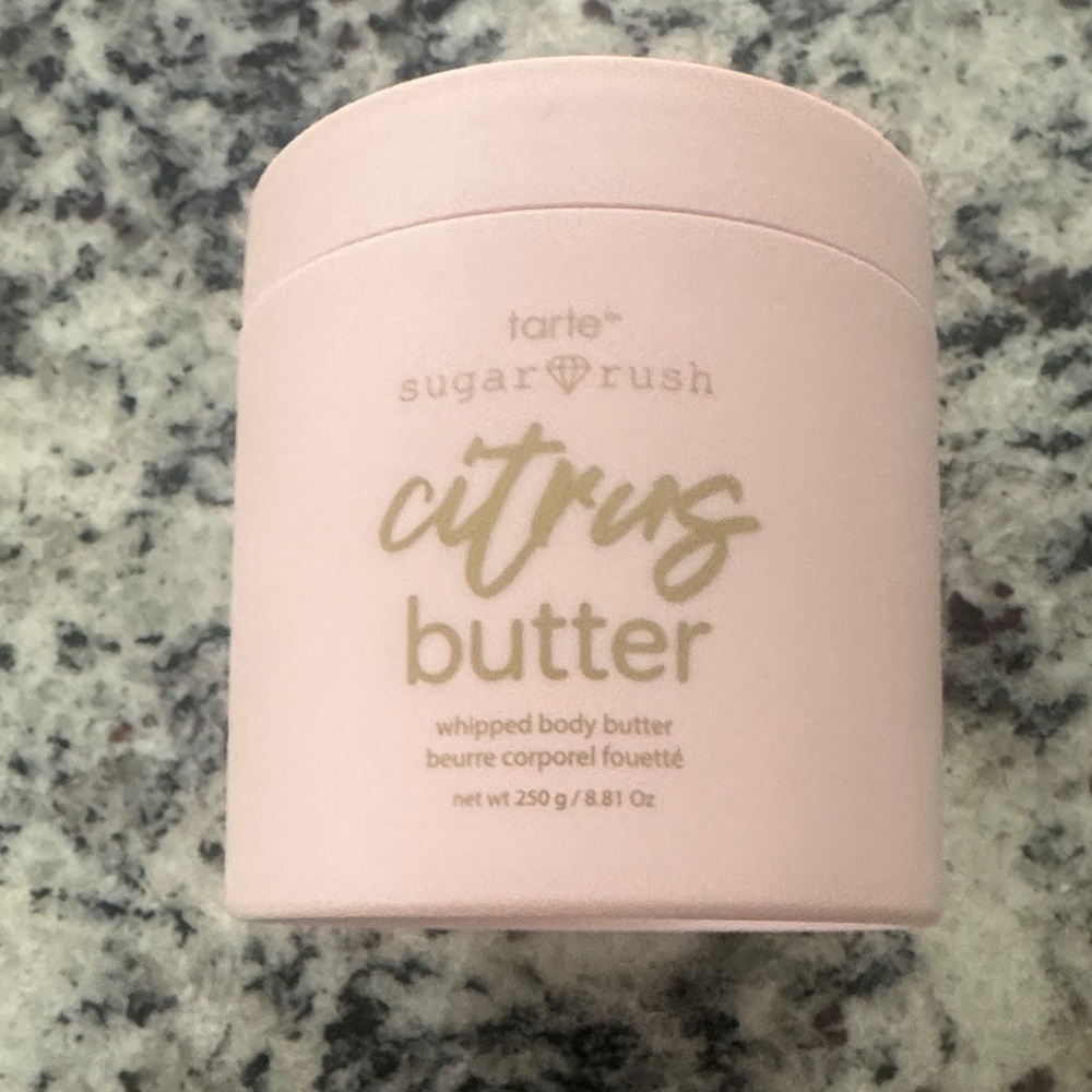 Tarte Sugar Rush Citrus Butter Whipped Body Butter - Soft Pink